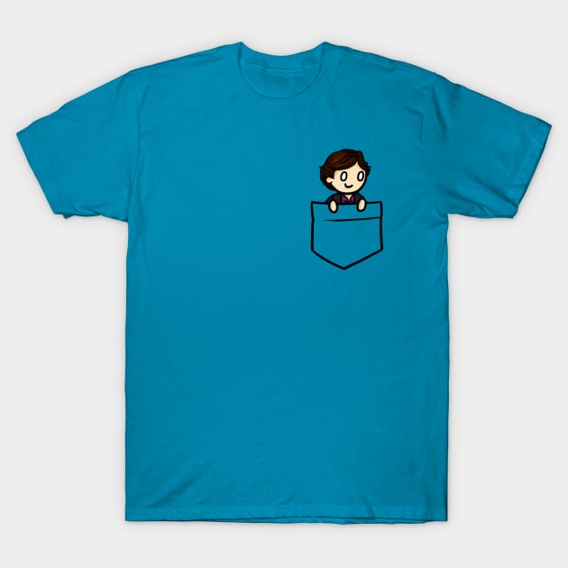 Pocket Sherlock T-Shirt by AshAroha